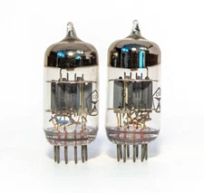 MATCHED PAIR 6N1P 6N1 / ECC88 / 6DJ8 / 692 TUBES / VALVES. NEW.