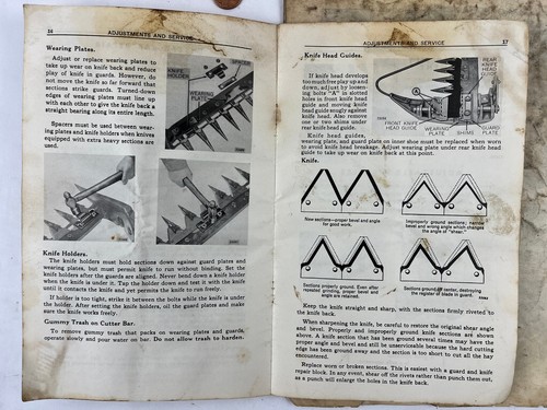 2 John Deere Mower Manuals- No. 9 + Predelivery Instructions for 37,38 & 39 - Picture 7 of 12