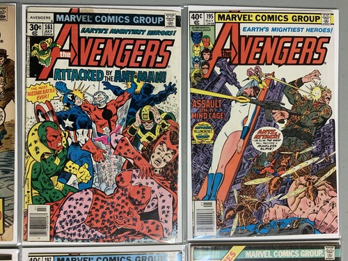 ┥Key MCU Avengers #81 161 195 191 199 Giant #2 BIEN+ (6.5) Kang Rama-Tut - Imagen 3 de 11