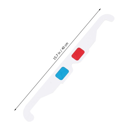 3d Sonnenbrille Anaglyph Karton 3d Gedruckt Rahmen 3d Video Shutter - Bild 11 von 12