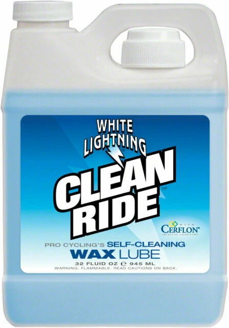 White Lightning Epic Ride – Lubrificante Catena Bici A Goccia, 8 Fl Oz (237 Ml) – Pulisce E Lubrifica