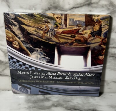 TELLEZ,CARMEN-HELENA MARIO LAVISTA MISSA BREVIS & STABAT MATER JAMES NEW CD
