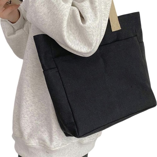 Women Bag Fashion Canvas Shoulder Bag Student School Bag Large Capacity Handbag - Picture 6 of 10
