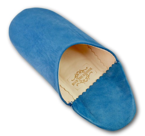 MOROCCAN LEATHER BABOUCHE SLIPPERS SHEEPSKIN SLIDES MULES WOMENS *TARIFFS PAID** - Picture 60 of 216
