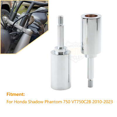 Motorcycle 2.5'' Handlebar Riser Mount Fits For Honda Shadow Phantom 750 VT750C2B