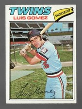 1977 Topps Luis Gomez Minnesota Twins #13 Excellent