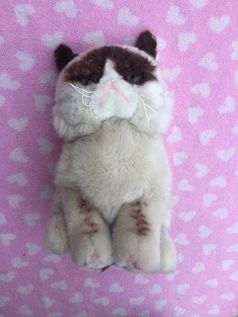 grumpy cat plush toy