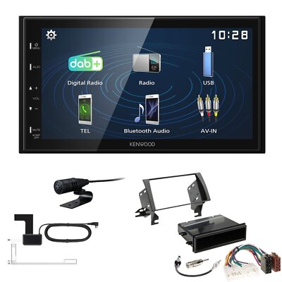 Kenwood DMX129DAB   Autoradio für Toyota Camry 2001-2006 schwarz