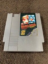 SUPER MARIO BROS. -- NES Nintendo Original Classic Game TESTED 1985