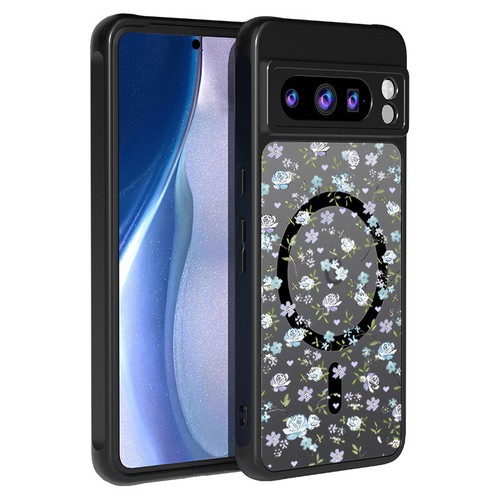 Blumen Handy Hülle für Google Pixel 9 Pro XL 8A 7 Pro Magnet Hybrid Hard Cover - Bild 17 von 18