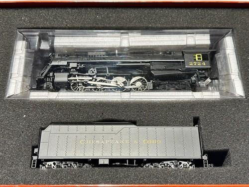 Proto 2000 Steam Collection Item 30011 C&O #2724 USRA 2-8-4 Steam Loco - Picture 16 of 20
