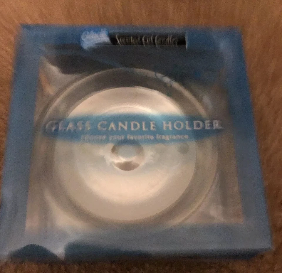 NUEVO Candelabros de vidrio de aceite perfumado Glade solo nuevos en caja. Foto 3 de 4