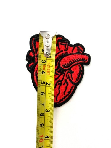 La Sirena Meerjungfrau Totenkopf Herz Patch Set bestickt Patches Loteria  - Bild 9 von 17