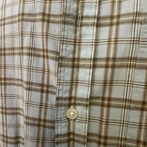 Marks & Spencer Plaid Button Down Large 41-43" chest Gently worn 100% cotton - Picture 2 of 4