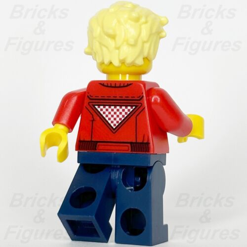 LEGO® DREAMZzz Cooper Minifigure Red Racing Jacket Dark Blue Legs 71455 drm008 - Picture 3 of 3