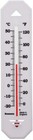 Brannan Wall Thermometer White  Plastic Home And Garden Small 14.5cm