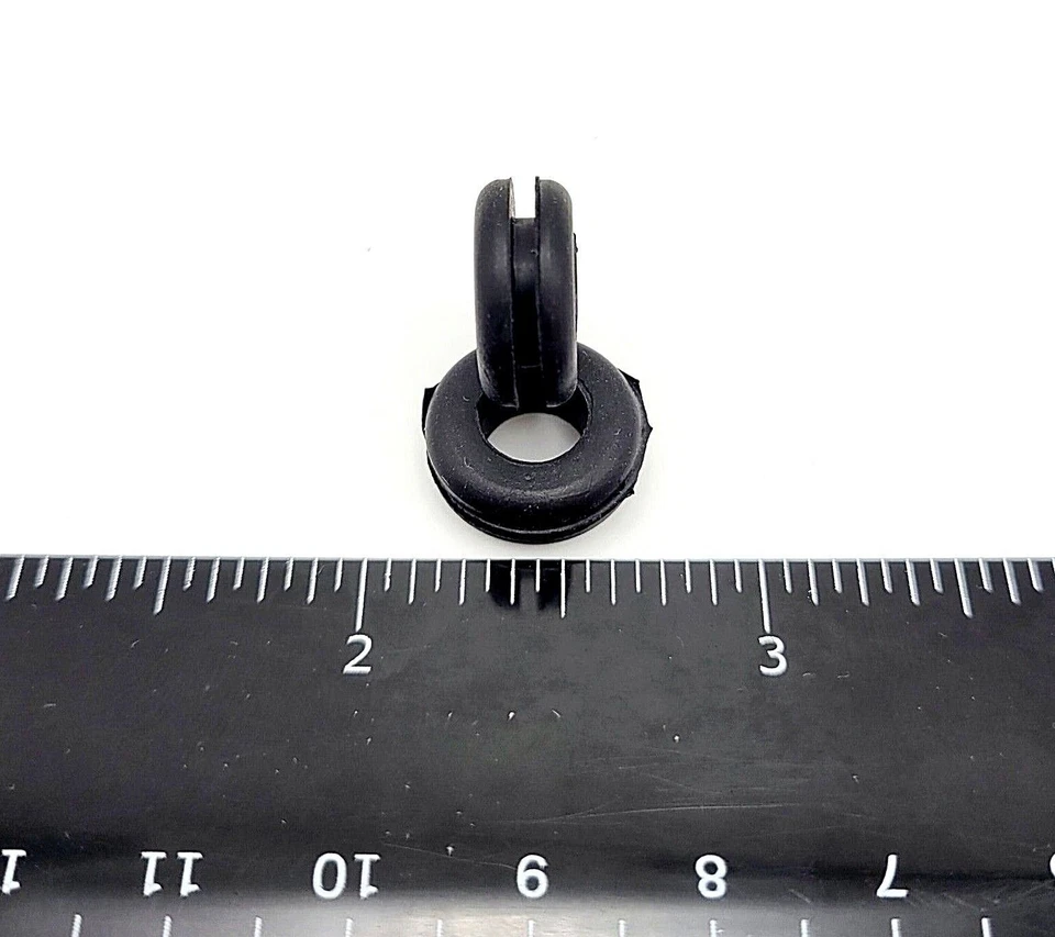 Juego de repuesto de ojal de goma para pedal de bajo Boss 1/4" ID 3/8" orificio para panel Foto 3 de 4