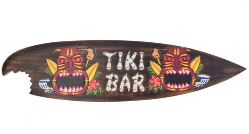 Tiki Bar Surfboard 100cm Surfbrett mit Tiki Motiv im Hawaii Deko Design - Bild 2 von 12