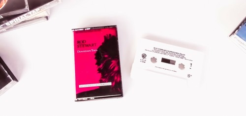 Rod Stewart: Downtown Train (1990, Warner Bros. Records, 9 26158-4) ~ Cassette - Picture 2 of 5