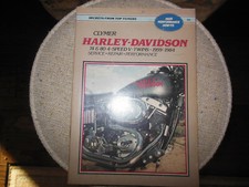 1959 to 1984 74 & 80 Harley Davidson 4 speed V-Twins by Clymer
