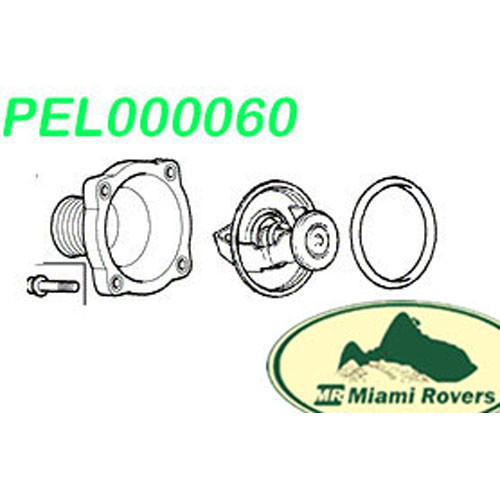 LAND ROVER THERMOSTAT RANGE 4.4L 03-05 M62 PEL000060 GENUINE - Picture 2 of 2