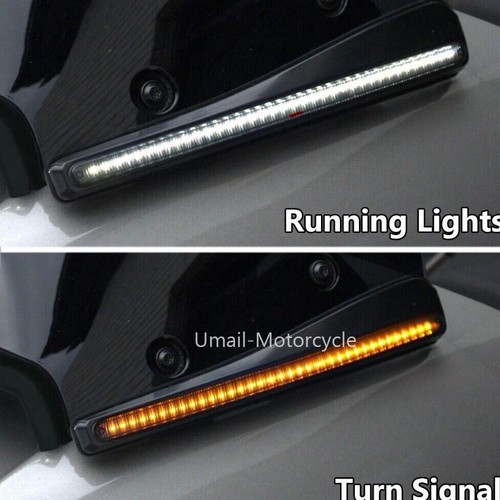 For Harley CVO Road Glide FLTRXSTSE ST 2024 Turn Signal LED Windshield Lights - Bild 2 von 9