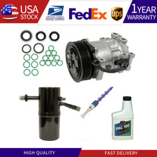 A/C Compressor, Drier, Rapid Seal, Tube & Oil Kit Fits 1997-1999 Dodge Dakota