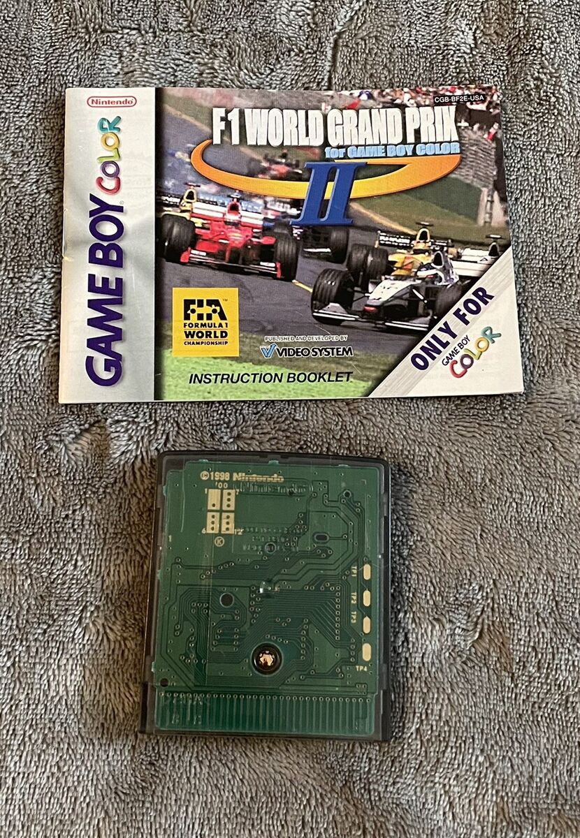 F1 World Grand Prix II 2(Nintendo Game Boy Color) - Game F1 World Grand Prix II 2(Nintendo Game Boy Color) - Game