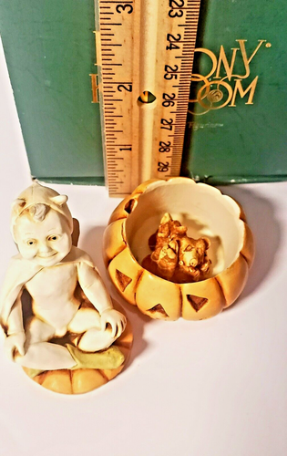 Harmony Kingdom Pumpkinfest 1998 Figur originalverpackt Halloween - Bild 4 von 10