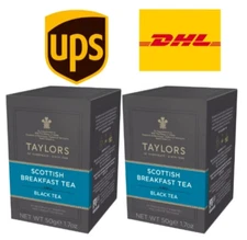 Taylors Of Harrogate Scottish Breakfast 50g , 20 TB x 2 Pack Free Shipping