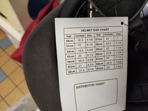 Ungetragen Reithelm Hkm gr. 60 35939591 samt schwarz Reiten - Bild 3 von 7