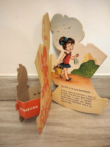 GERMANY ICE CREAM SWEETS SHOP ITEM HOLDER WITH BUILT-IN FAIRY TALE 1970 - Picture 3 of 17