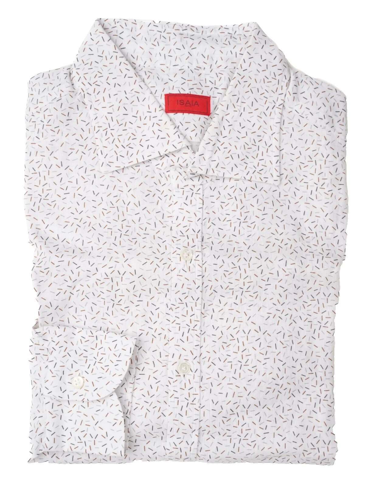 Camisas de vestir de lino Isaia para hombre