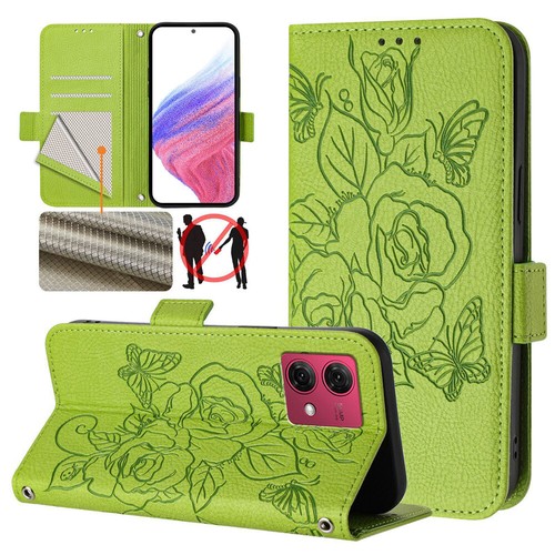 For Motorola MOTO G85 G84 G54 G24 G14 G04 Edge50 Wallet Case Flip Leather Cover - Picture 66 of 91