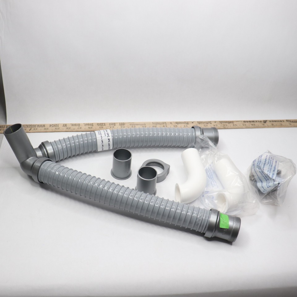 Snappy Trap Double Sink Drain Kit PVC Gray 11/2" DK110 eBay