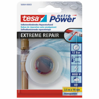 tesa extra Power extreme Repair 2,5m:19mm transparent