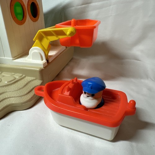 Vtg Fisher Price Little People Floating Marina 2582 Incomplete Set 1987 READ - Picture 14 of 24