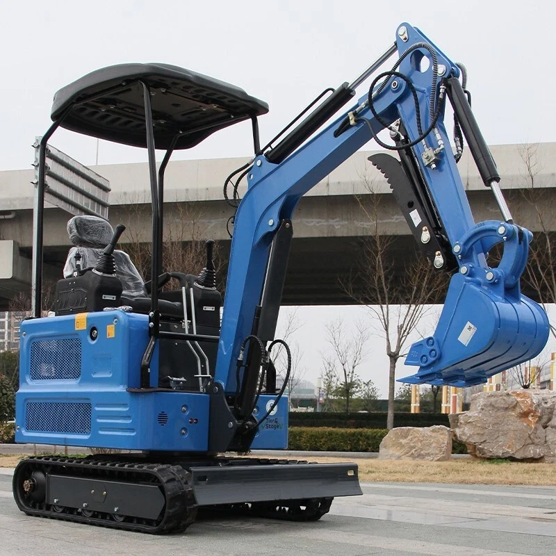2025 New 4,000lbs Mini Hydraulic Excavator KUBOTA Diesel 1.8 Tons in Stock USA - Image 2 of 4