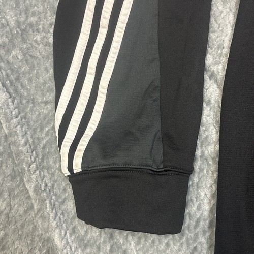 Adidas Mens XL Sweater Sweatshirt 3 Stripes Crewneck Pullover Player Issued - Picture 6 of 13