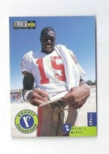 TERRELL OWENS 1996 Upper Deck Collector's Choice Rookie Collection Card #59 