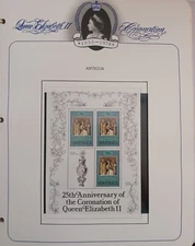 ANTIGUA - 1978 - 25TH ANNIVERSARY OF Q.E.II CORONATION  - STAMPS - MNH-#3