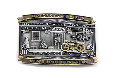 Postage Belt Buckle for All Harley Lovers! - Picture 1 of 3