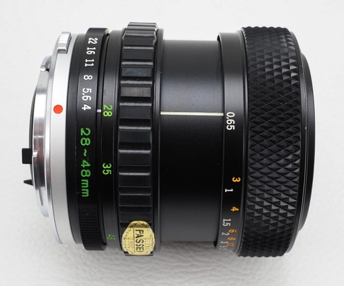 Olympus OM Zuiko Auto-Zoom 28-48mm f/4 Objektiv + OM UV Filter & Original Caps - Bild 6 von 11