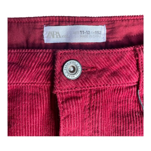 Girl’s Youth Zara Corduroyed Skirt Lot Of 2 Blue & Red Sz 11-12 Years 152cm NWT - Picture 5 of 23