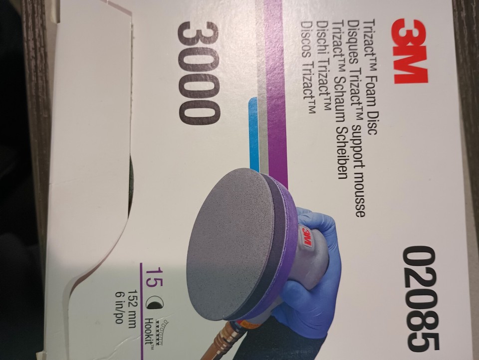 Genuine 3M 02085 Trizact Hookit , 6