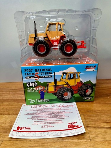 1/32 Ertl 2007 Farm Toy Show Case 2470 Traction King 4WD Tractor