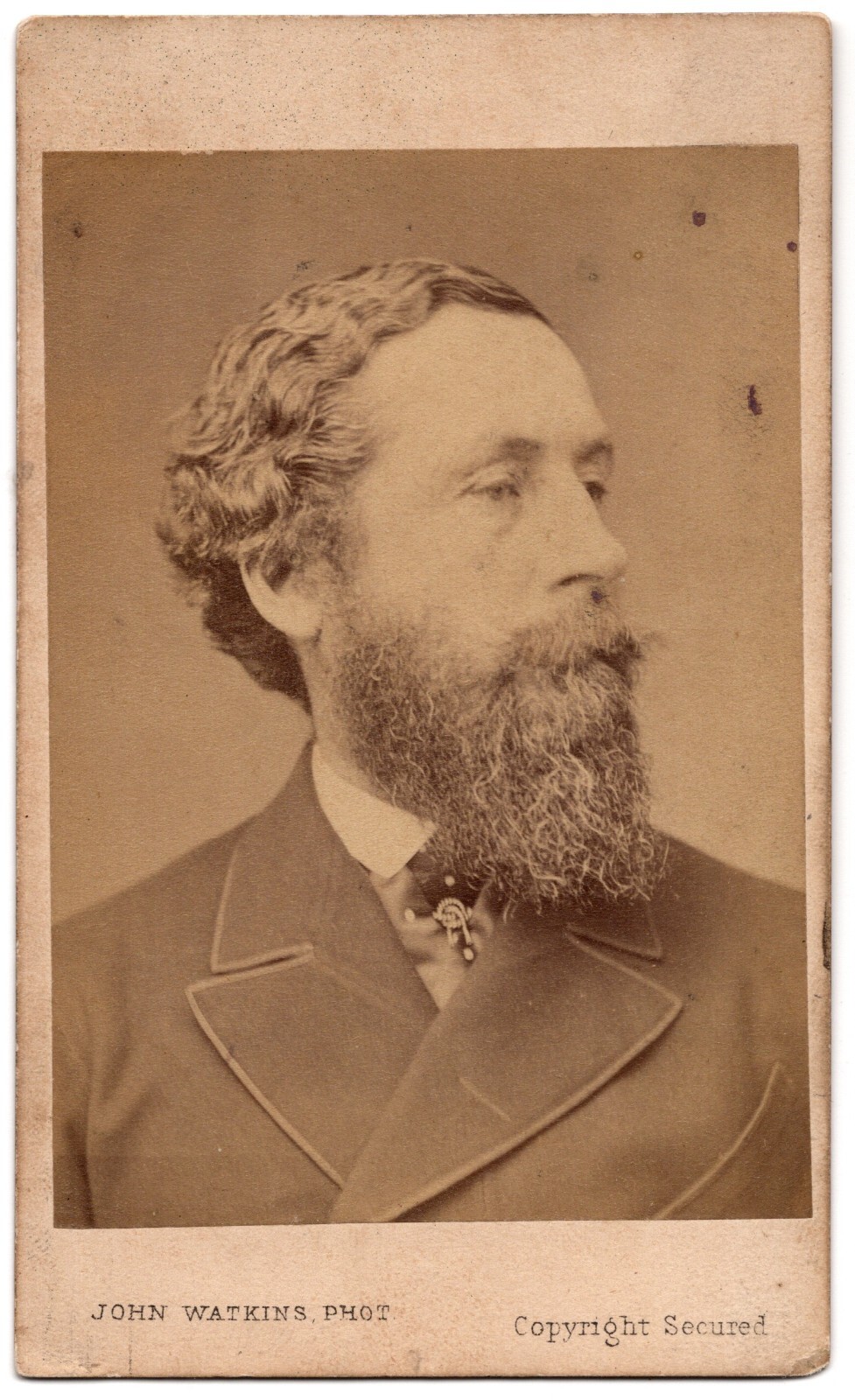 ANTIQUE CDV CIRCA 1860s JAMES HAMILTON 1ST DUKE OF ABERCORN LONDON ENGLAND