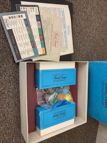 Trivial Pursuit Game Young Players Edition Vintage 1984 Ages 7 & Up COMPLETE USA - Picture 7 of 13