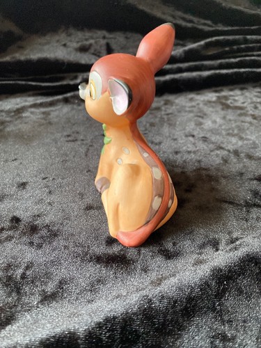 FIGURINA BAMBI BISQUE VINTAGE PRODUZIONE WALT DISNEY, COME NUOVA - Foto 3 di 5