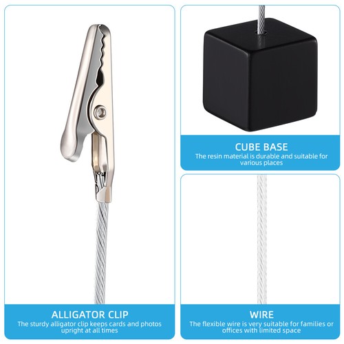 10PCS Photo Clips Stands Table Card Holders Name Card Holders Business Holder - Bild 9 von 11